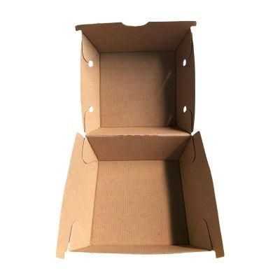 Custom Design Durable Party Supplies Burger Food Packing Gift Paper Box with Logo