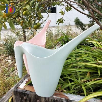 Plastic Watering Can 1.8L Long Spout High Quality Garden Watering Can with Long Spout
