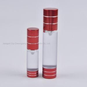 Chinese Manufacturer Airless Bottle Cosmetic 10ml 30ml 50ml Aluminum Acrylic Airless Bottle