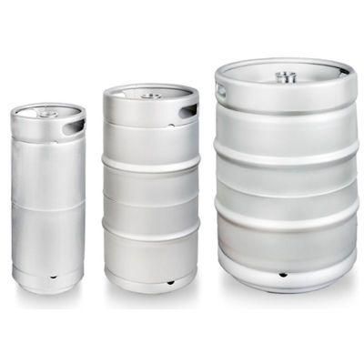 Food Grade Stainless Steel Beer Barrel Us Euro DIN Standard Slim 20L Beer Keg