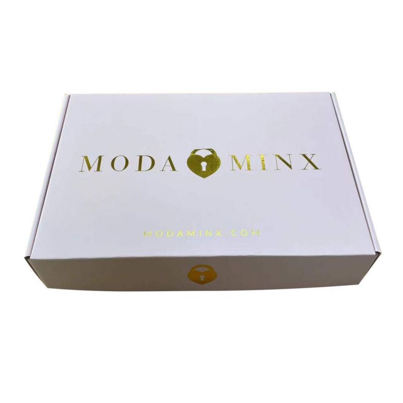 Customized Factory Double Printing Foldable Corrugated Paper Hard Gift Cosmetic Boxes