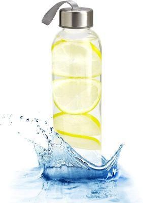 Customized 420ml 500ml Glass Water Bottle for Juice Beverege Packaging