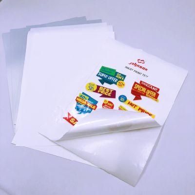 Szjohnson China Manufacturer Self Adhesive Inkjet Glossy Paper PP for Pigment Dye Ink Memjet Print
