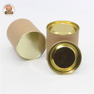 Manufacturer Custom Printing Eco Friendly Kraft Paper Round Box Candy Packaging Cardboard Tube for Food