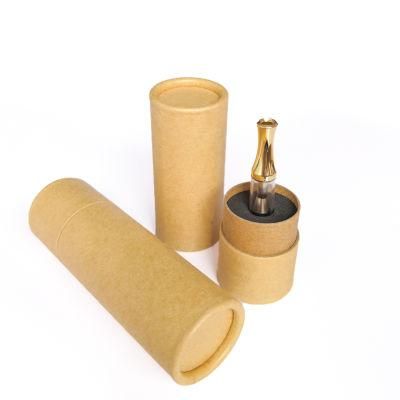 Custom Printed Creative Round Kraft Paper Tube Packaging for Food Packaging