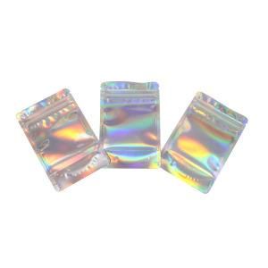 Zip-Lock or Self-Adhesion Garment or Food Aluminum Foil Packaging Bag with Window