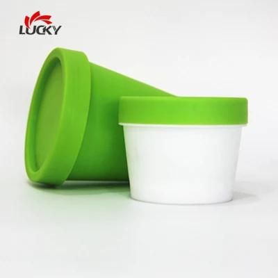 50g 100g 200g PP Plastic Mask Jar, Empty Cosmetic Jar