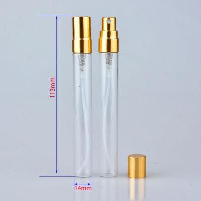 Wholesale 10ml Portable Refill Perfume Spray Glass Bottle with Paper Box Packaging
