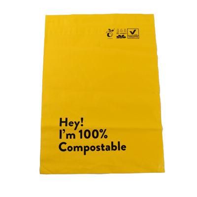 Custom Logo Biodegradable Compostable Postage Envelopes Shipping Courier Poly Mailer Mailing Bag for Clothing