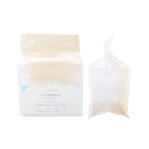 China Supplier Zipper Flat Bottom Food Fruit Aluminum Foil Packaging Bag