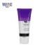 Factory Supply 150ml Plastic White and Purple Custom Cosmetic Tubes with Flip Top Lid