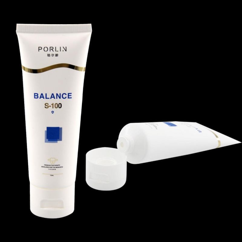 Plastic Soft Face Cream Wash Cream Tube Package Suncreen
