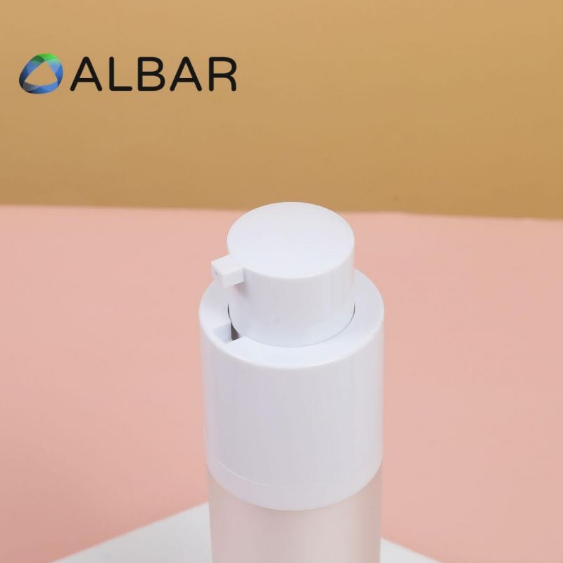 15ml 30ml 50ml White Acrylic Double Wall Airless Luxury Plastic Bottles with Twist Pump