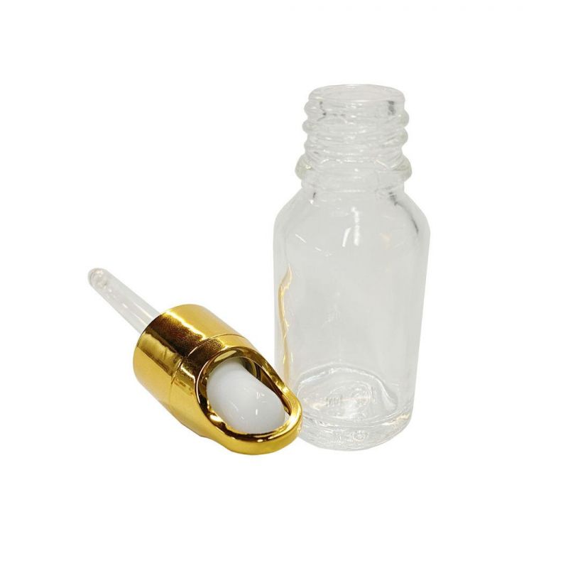 Glass Dropper Custom Flat Shoulder Essential 30ml Glass Bottle with Dropper