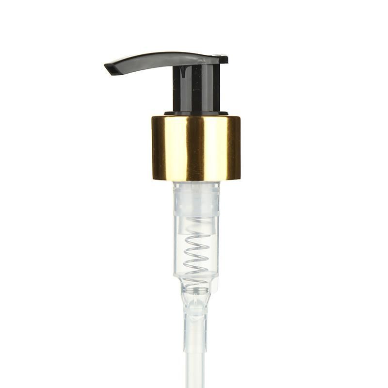 High Quality Transparent Pump Aluminum Lotion Pump Dispenser