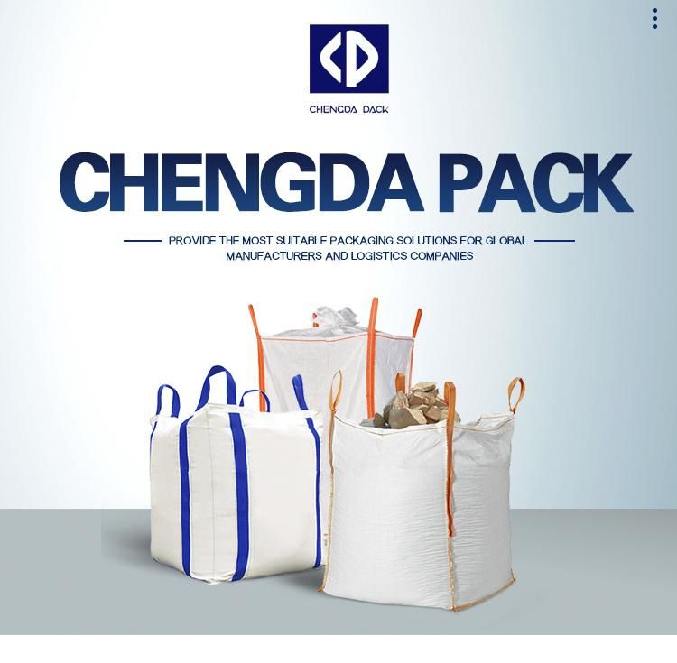 500kgs 1000kgs Laminated Woven Super Sacks PP FIBC Bulk Jumbo Big Bags for Packing