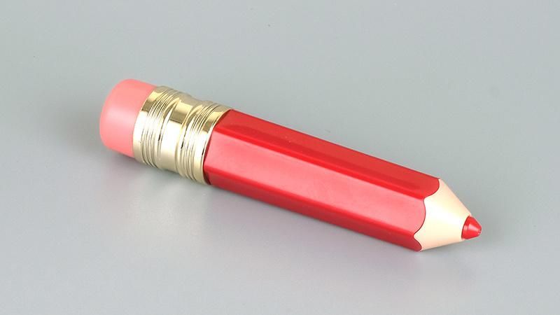 in Stock Super Cool Unique Look 2.8ml Pencil Shaped Empty Lip Gloss Tubes Lip Gloss Packaging Custom Top Lip Gloss Tubes