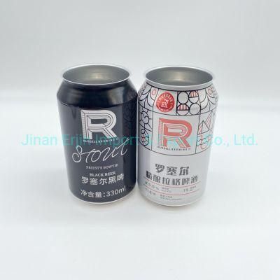 Beer Bottle Aluminum 280ml 330ml with Bpani Liner From Erjin