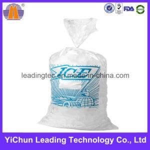 Ice Packaging LDPE OEM Plastic Storage Bottom Closure Bag