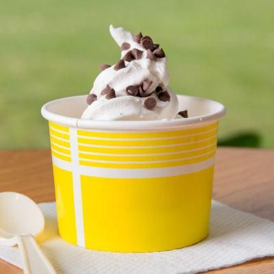 Sorbets Sundae Scoop Ice Cream PE Lined Inside &amp; Outside Paper Containers