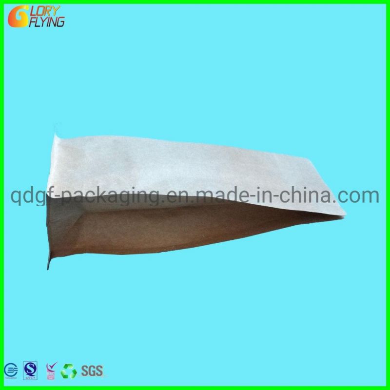 Plastic Food Bag Paper Bag with Flat Bottom and Zip Lock