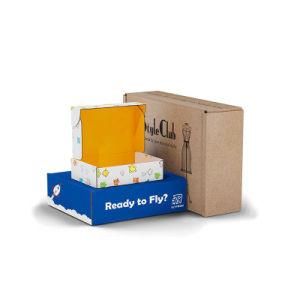 Wholesale Design Packaging Box Customized Corrugated Printing Flat Box