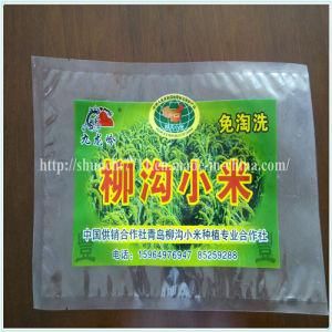 Transparent Three Side Sealed Pouches Food Plastic Packing Bags