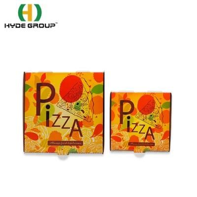 Food Grade Biodegradable Custom Printed Made Pizza Box Packing