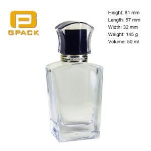 50ml Sharp Fancy Perfume Bottle with Acrylic Lid Perfume Oil Bottles Dark Portable Glass Flask Bottles Old Avon Perfume Bottle