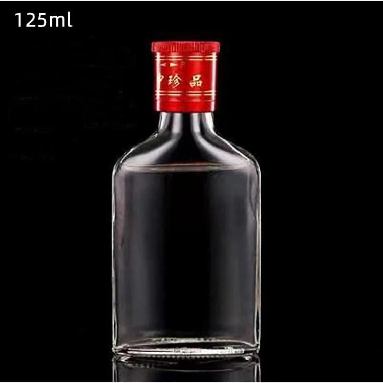 Wholesale 100ml Glass Liquor Bottle for Beverage with Screw Cap