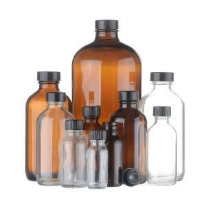 Wholesale 30ml 100ml 125ml 200ml Syrup Medicine Oral Liquid Pharmaceutical Amber Glass Bottle