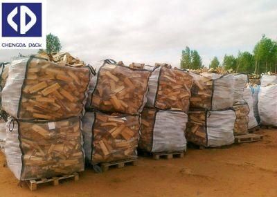 FIBC 500kg 750kg 1000kg Jumbo Ventilated Breathable Firewood Big Bag