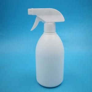 300ml Food Grade HDPE White Spray Bottle for Hand Sanitizer Container