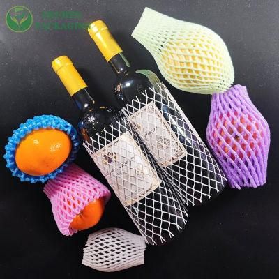 Food Netting Bottle Protective Sleeve Flat Net Flower Organza