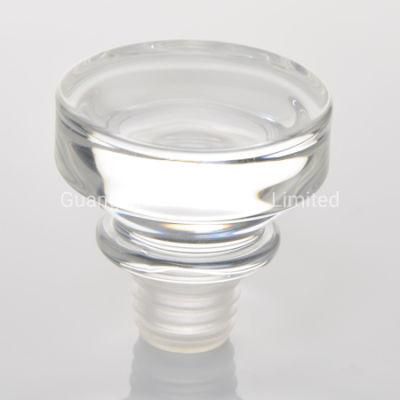 Crystal Vodka Glass Lid Tequila Clear Glass Stopper