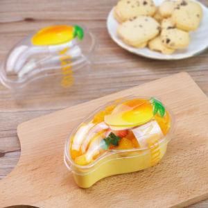 Plastic Pudding Ice Cream Sweetmeats Cake Container