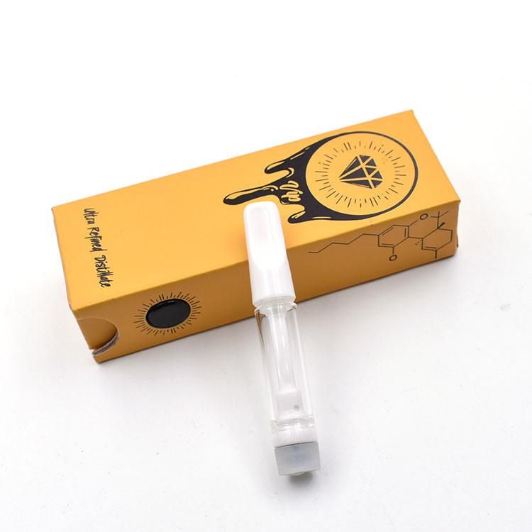 Child Resistant Button Open Vape Cartridge Packaging Box