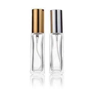 Thick Bottom 4ml 8ml 10ml 20ml Clear Square Spray Atomizer Glass Perfume Sample Bottle