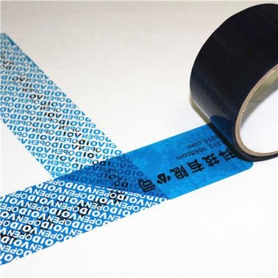 Tamper Evident Tape Security Tape Void Open Partial Transfer Temper Evident Void Security Tape /Labels