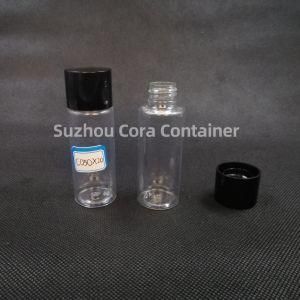 44ml Neck Size 20mm Pet Plastic Cosmetic Bottle with Screwing Cap