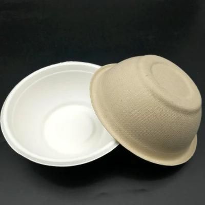 100% Compostable Disposable 8oz 16oz 30oz Large Bowls Made From Sugarcane Bagasse