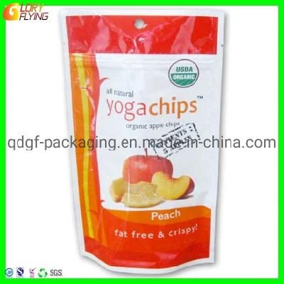Custom Packaging Snack Bag with Zipper/ Stand up Plastic Bag