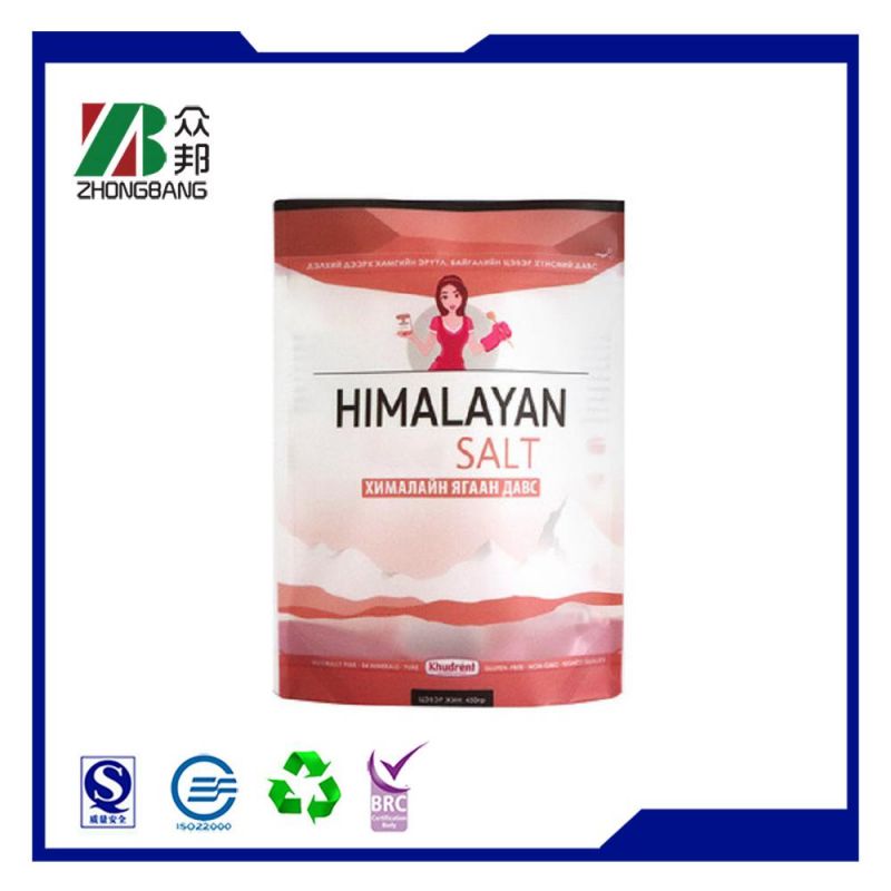 Custom Printed Laminated Salt Packaging Sachet