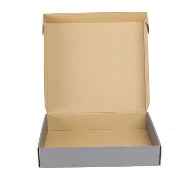 Custom Luxury Cardboard Black Corrugated Boxes for Clothing Packaging