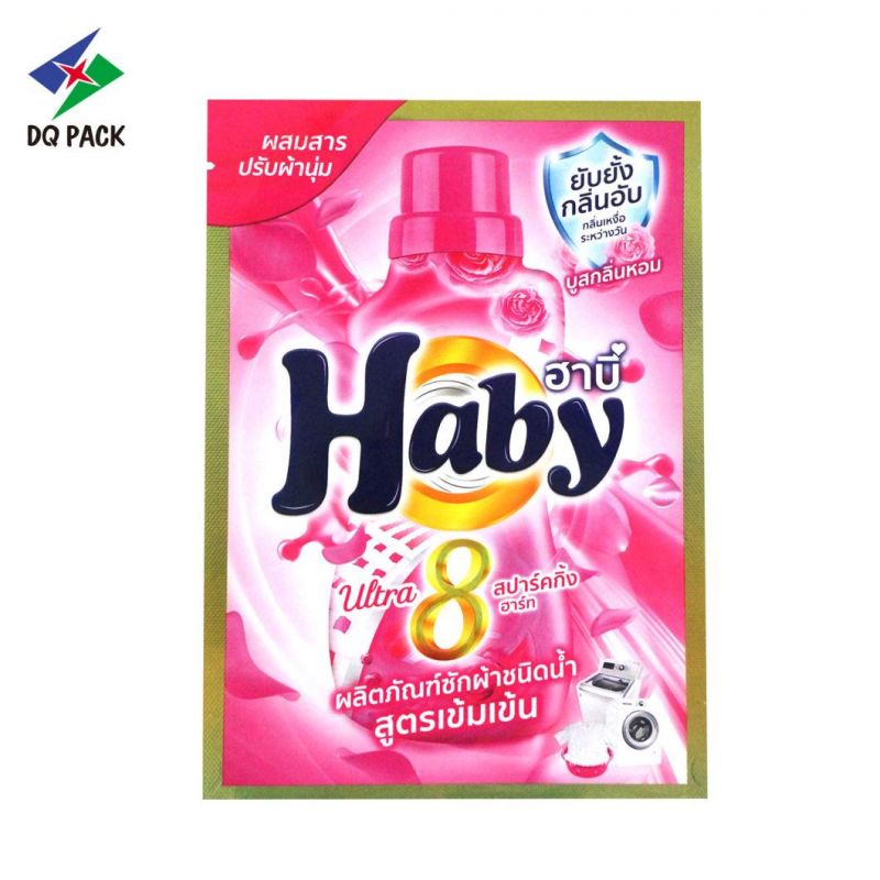 Customized Printing Stand up Pouch for Wash Detergent Plastic Packaging