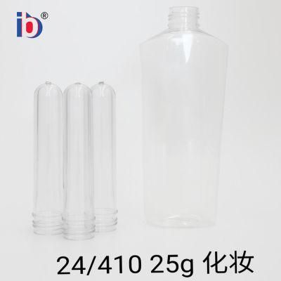Transparent China Supplier Plastic Cosmetic Bottle Pet Preform with Good Production Line