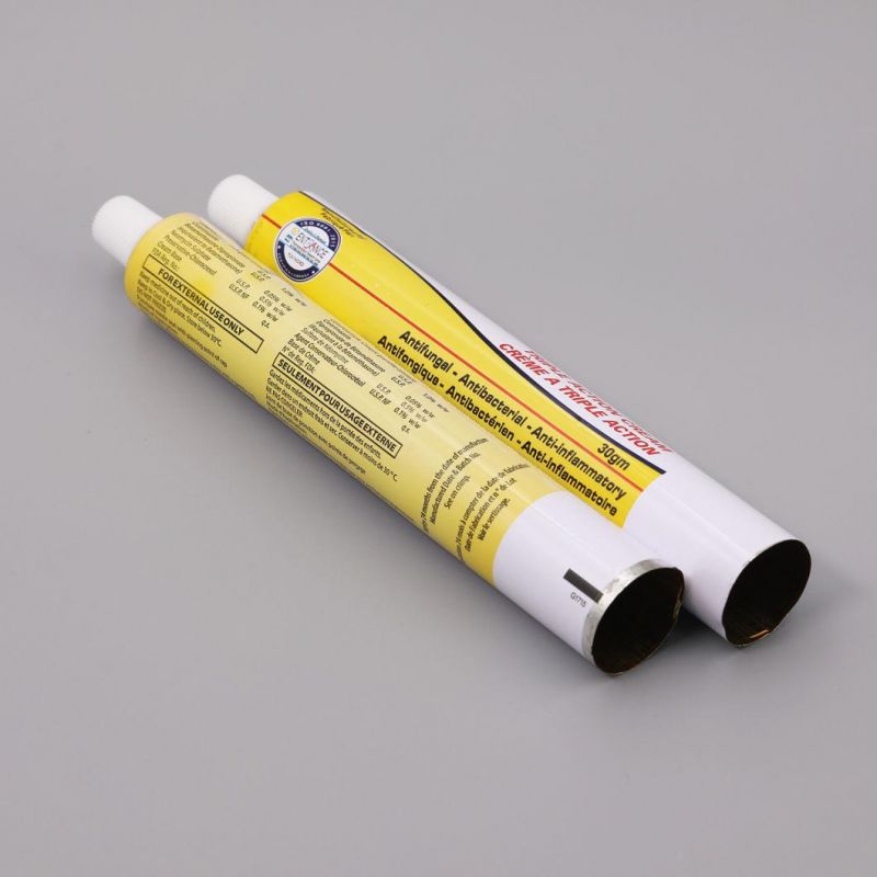 Aluminum 4 to 6 Colors Printing Professional Salon Hair Care Products Laminated Cosmetic Tube