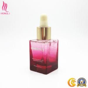 High End Empty Dropper 30ml Pink Glass Essential Oil