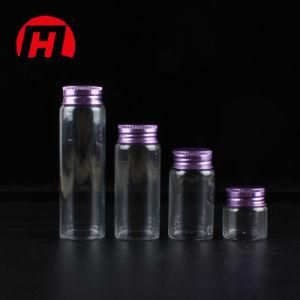 Mini Glass Shampoo Packing Bottle with Sealing Cap Premium Glass Tube Bottle for Packing