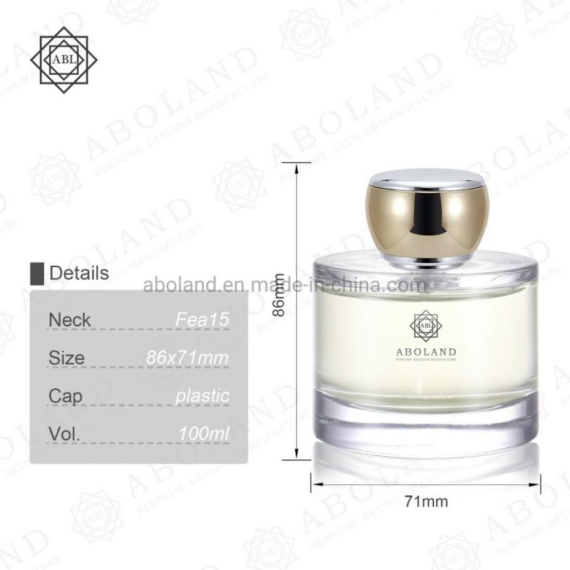 Elegant Style Fragrance Packaging 100ml Glass Perfume Bottle Wholesale & Custom